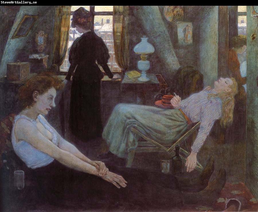 Hans Baluschek Monday morning